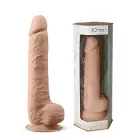 Model 1 realistiškas dildo – 25 cm (10″) – kūno spalva — Nuotrauka 9