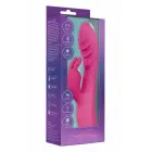 SEXY THINGS Wild Lust – divmotoru silikona vibrators, 20,3 cm – rozā — Foto 1