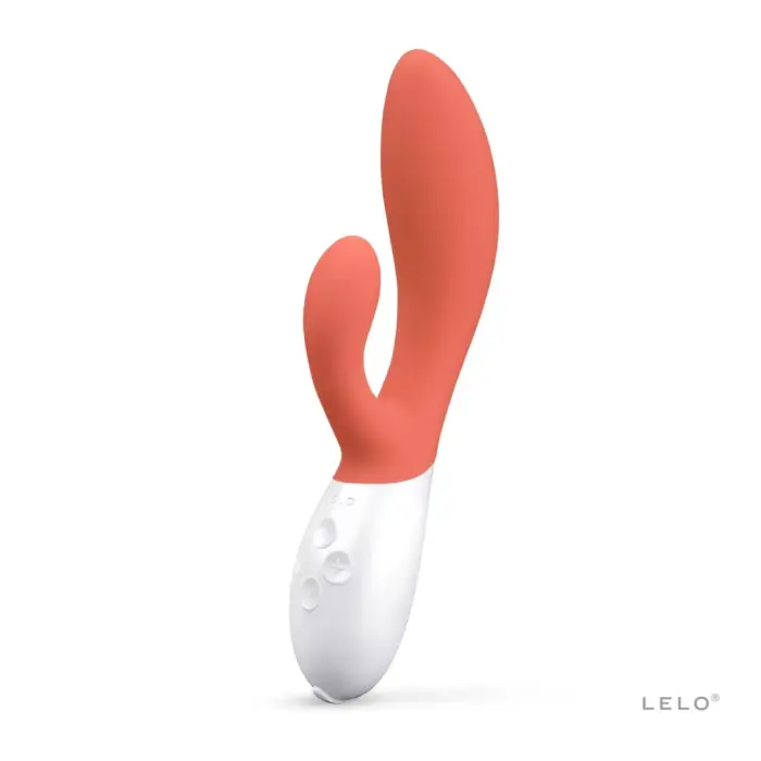 LELO INA 3 двойной вибратор – 20 см (7.9″) – коралловый