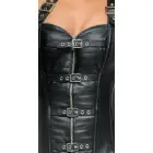 Leder korsete – melna – 2XL — Foto 7