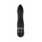 Love Diamond reljefs vairāku ātrumu vibrators – melns – 13 cm — Foto 1