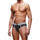 Prowler Open Brief – Black/White – XXL — Photo 3