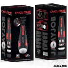 Jamyjob Cyclone automatinis masturbatorius – juodas ir raudonas — Nuotrauka 7