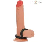 INTENSE Bobby Dual Silicone Performance Ring Black 8 cm — Photo 2
