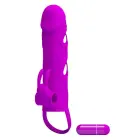 PRETTY LOVE – varpos rankovė su sėklidžių juosta ir vibracija – violetinis — Nuotrauka 3