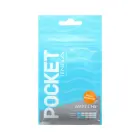 Tenga Pocket Wave Line – kompakta, elastīga intīmā ierīce – caurspīdīgs — Foto 1