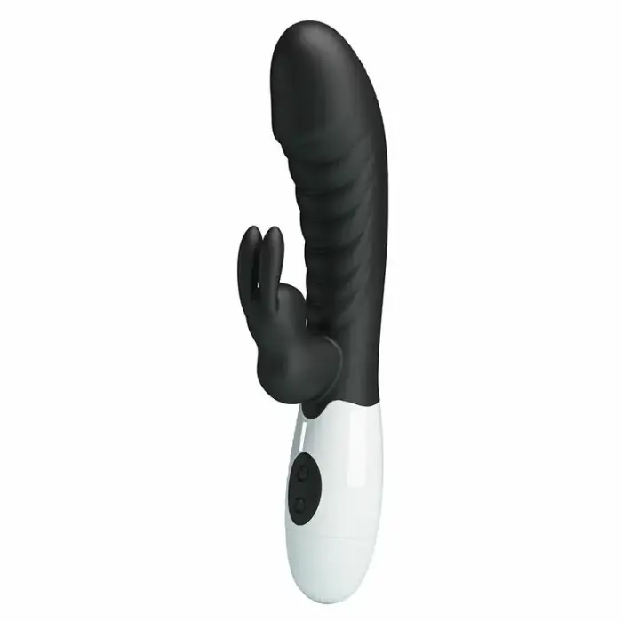 PRETTY LOVE Naughty Bunny кролик-вибратор – 20 см (7.9″) – черный