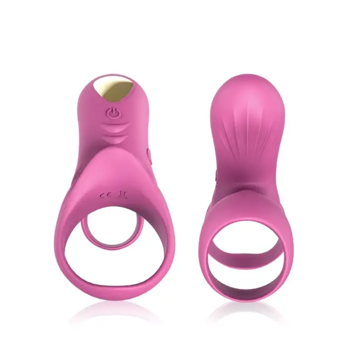 Ranger Vibrating Cock and Ball Ring – Pink