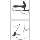 Black Velvets Couples Vibrator – Black — Photo 11