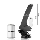 BASECOCK Remote Vibrating Model вибратор – 19 см (7.5″) – черный — Фото 2