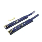Blue Leather Anklecuffs Photo