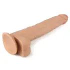 LoveToy Real Extreme Large Dildo – realistiškas dildo – PVC – kūno spalvos – 24,1 cm — Nuotrauka 3