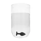 Dimanta sirds anālais spraudnis – L – Melns Foto 6