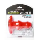 Perfect Fit Double Tunnel Plug XL – 12.7 cm – Clear — Photo 3