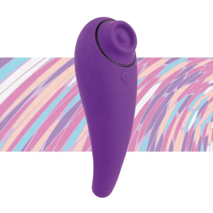 FeelzToys FemmeGasm Tapping & Tickling System вибратор – 14 см (5.5″) – фиолетовый