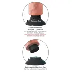 KC 8 Realistic Vibrating Cock Light – 25 cm (9.8″) – Black — Photo 6