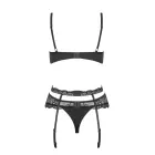 Heartina 3-osaline pesukomplekt – must – S — Foto 6