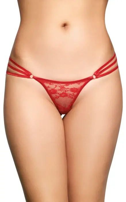 G-String 2498 stringid – punased – M