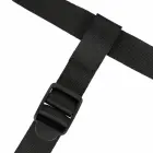 TOYJOY Strap-On System reguliuojamas silikoninis diržas – 18 cm (7″) – juodas — Nuotrauka 7