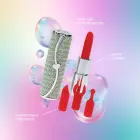 Loveline Candy Lipstick интимный массажер комплект – зеленый — Фото 6