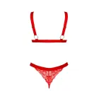 Obsessive Elianes Lingerie Set – Red – XL/XXL — Photo 4