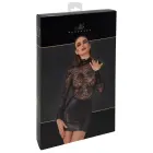 Noir Kleid Kragen Dress – Black – L — Photo 1