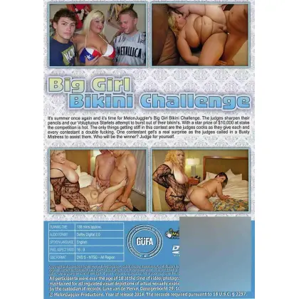 Big Girl Bikini Challenge - DVD