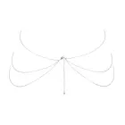 Bijoux Indiscrets Magnifique 8 Silver Body Chain Adjustable Accessory — Photo 2