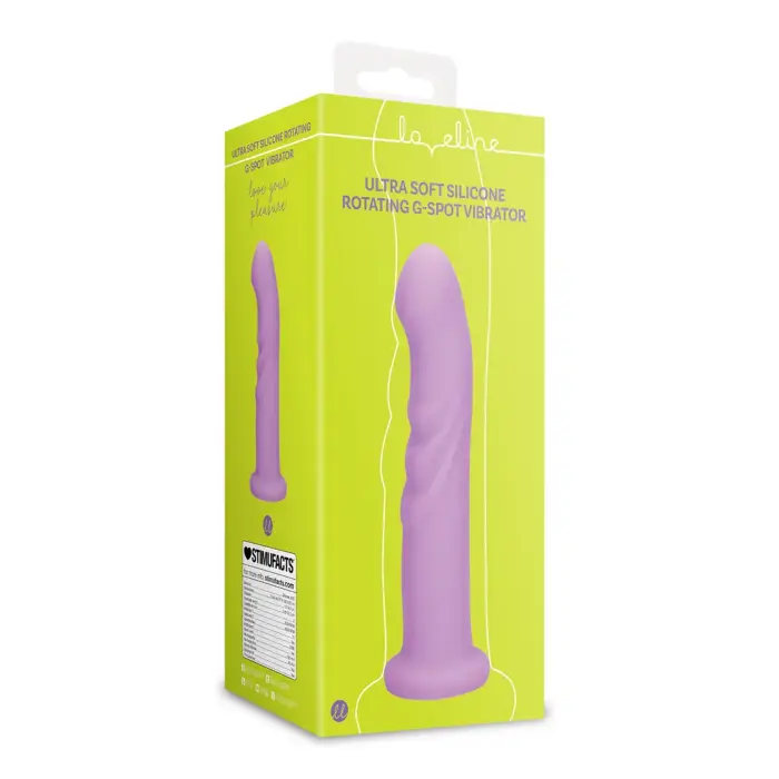 Ülipehme pöörlev G-punkti vibraator – 18 cm (7″) – lilla