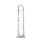 Addiction Crystal Addiction läbipaistev vertikaalne dildo – 18 cm (7″) – läbipaistev — Foto 1