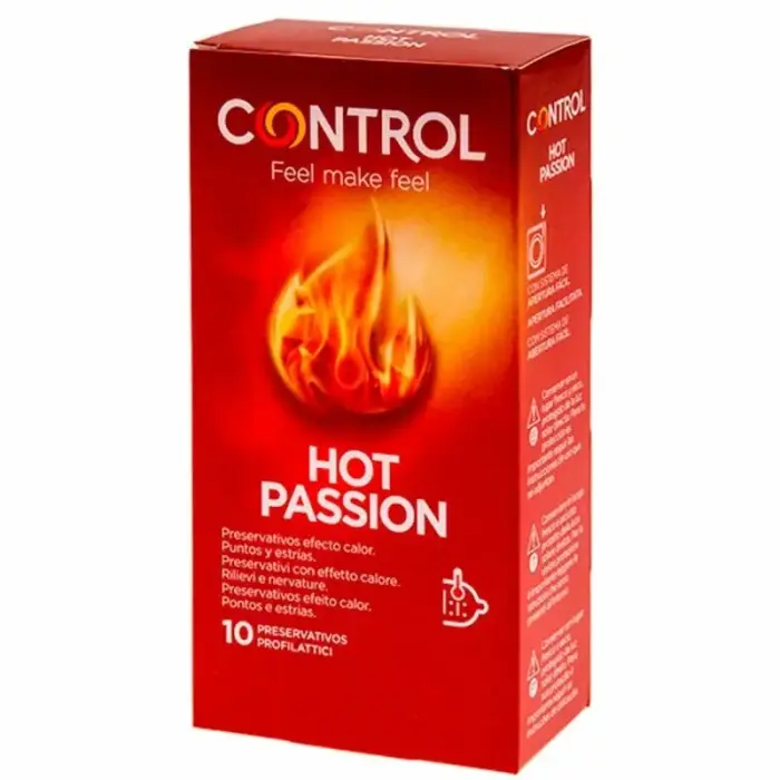 Control Hot Passion презервативы с согревающим эффектом – 10 шт.