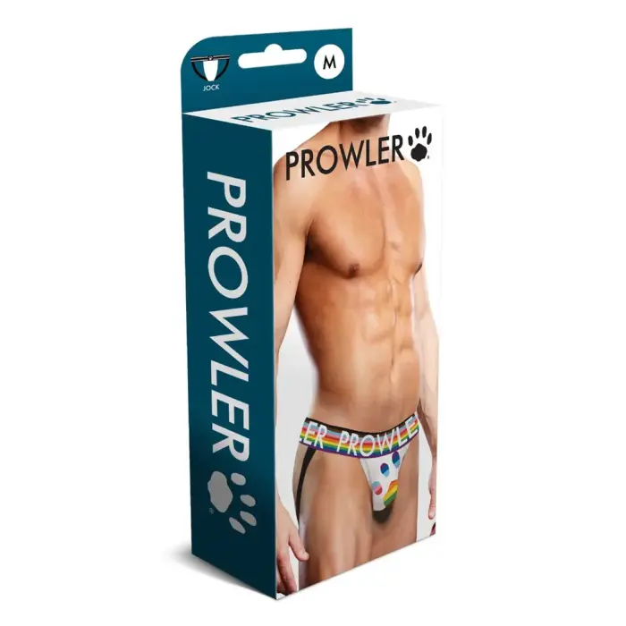 Prowler Oversized Paw Jockstrap – M – White