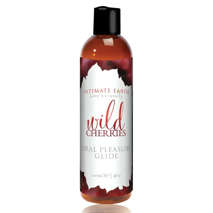 Intimate Earth Wild Cherries maitsestatud librikant – 120 ml