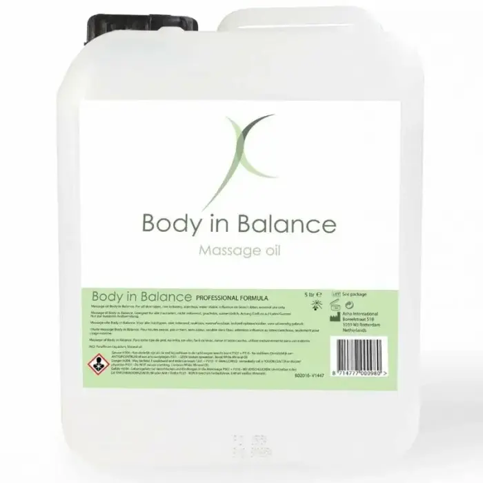 Body in Balance профессиональное нейтральное массажное масло – 5000 мл