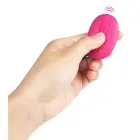 Elva Plum Red uzlādējams lodes vibrators ar tālvadības pulti – 8.1 cm — Foto 8