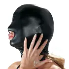 Wet Look täispea mask – must — Foto 4