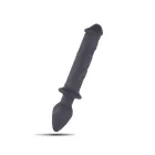 Realistic Dildo with Anal Plug – 18–20 cm — Photo 2