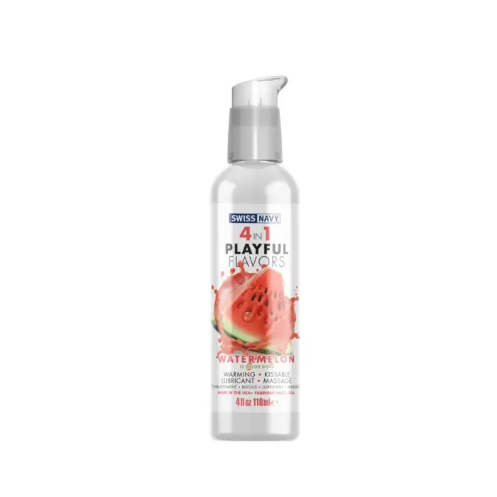 Swiss Navy 4-in-1 arbuusi maitseline librikant – 118 ml