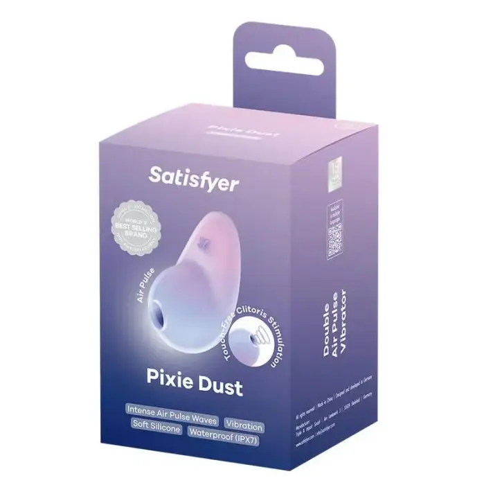 Satisfyer Pixie Dust воздушно-импульсный клиторальный стимулятор – фиолетовый/розовый