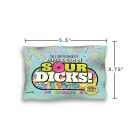 Suck a Bag of Sour Dicks – skābas peņa formas konfektes – 85 g — Foto 2