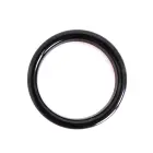 Black Aluminium Cock Ring – 50 mm — Photo 3