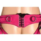 Bodice Deluxe dirbtinės odos korseto petnešos – rožinės — Nuotrauka 6