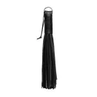 Mīkstās ādas pātaga – melna – 30 cm — Foto 1