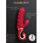 Gcandy Mini dubultais stimulators – sarkans — Foto 5