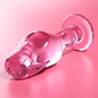 Ibiza Nebula Series Model 6 stiklinis analinis kištukas – 12.5 cm (4.9″) – Rožinis — Nuotrauka 2