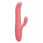 Le Wand Thrust – Thrusting Rabbit Vibrator, Dual-Action, Waterproof – Pink — Photo 5