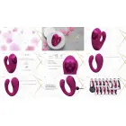Yoko trīskāršās darbības vibrators – rozā — Foto 6