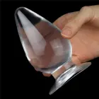 LoveToy Flawless Clear Anal Plug – anālais spraudnis – caurspīdīgs – 11,4 cm — Foto 8