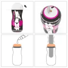 Sex In A Can – Makšties Lotus Tunnel masturbatorius, CyberSkin – 16 cm — Nuotrauka 2