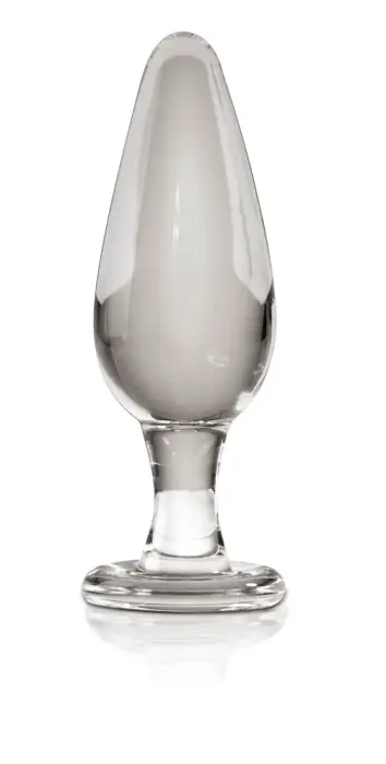 Icicles № 26 стеклянный дилдо – 11 см (4.3″) – Прозрачный Фото num